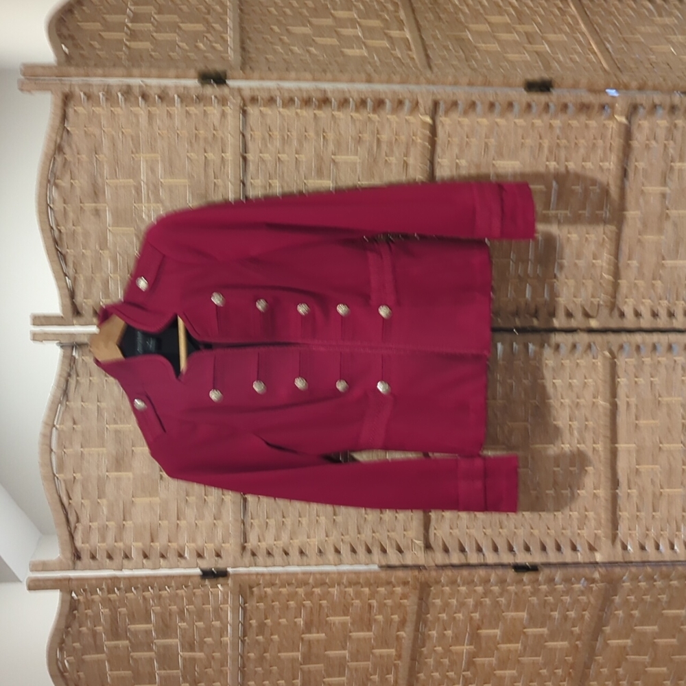 Red blazer